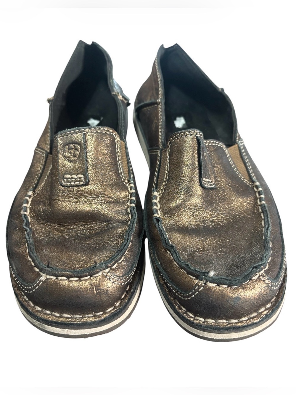 Ariat Cruisers Metallic Bronze Sz 9